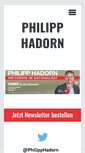 Mobile Screenshot of philipp-hadorn.ch